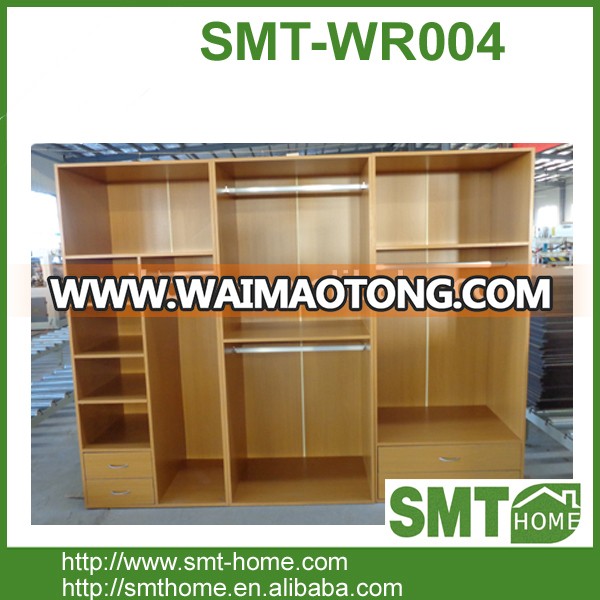 flat pack MDF particle board wooden melamine closet storage